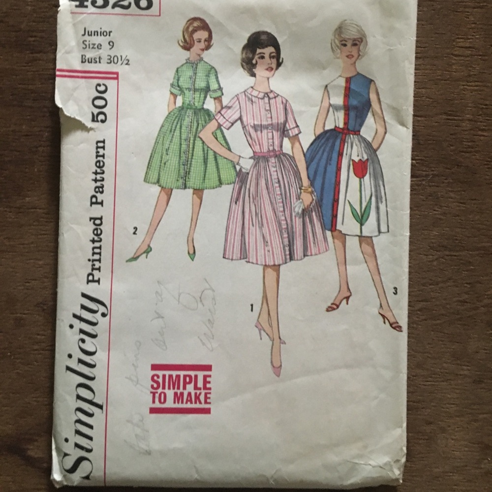 Vintage 1950’s One Piece Dress